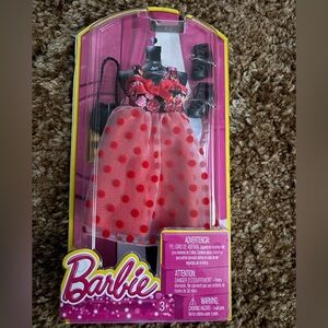 Barbie Red Polka Dot Fashion Set